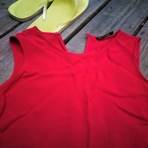 Massimo Dutti Red Tunic - Picture 3 of 9